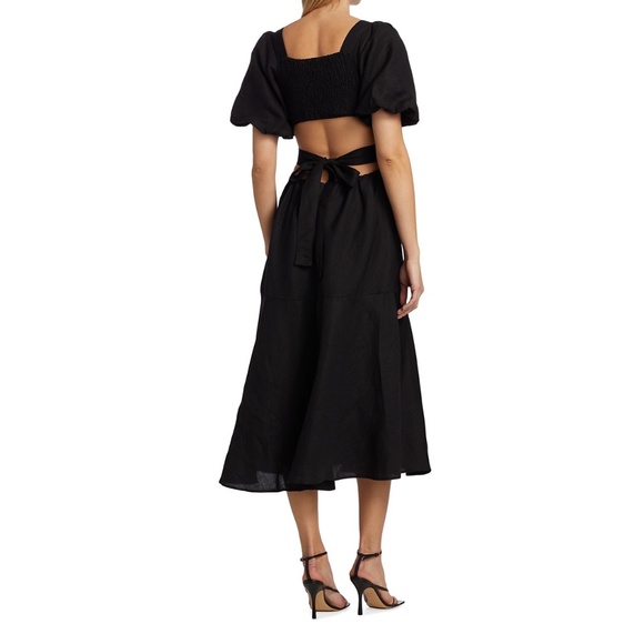 ASTR The Label Angeles Linen Blend Dress XS - Picture 4 of 6